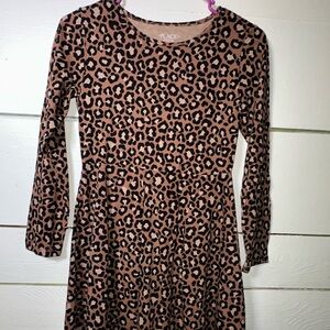 The Children's Place Leopard Print Kids Casual Dress